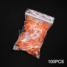 100PCS/LOT 5mm LED Diode F5 Assorted Kit IBUW White Green Red Blue Yellow Orange Pink Purple Warm White DIY Light Emitting Diode