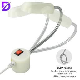 130cm Led Driver Sewing Machine Lighting, Foldable 30 Light Bead Clothing Light, Sewing Machine Work Light