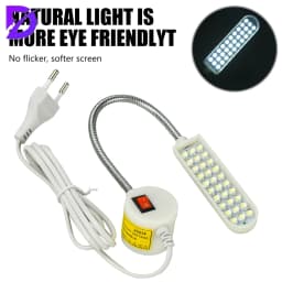 130cm Led Driver Sewing Machine Lighting, Foldable 30 Light Bead Clothing Light, Sewing Machine Work Light