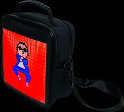 64x64 Pixels Indoor P3.75 Led Display Module Matrix HD Led Panel 25*25cm RGB LED Panel Screen for Vest Backpack Bags Animation