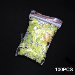 100PCS/LOT 5mm LED Diode F5 Assorted Kit IBUW White Green Red Blue Yellow Orange Pink Purple Warm White DIY Light Emitting Diode