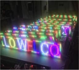 Special sale P8 SMD outdoor LED module HUB75 interface 1/4 scan current
