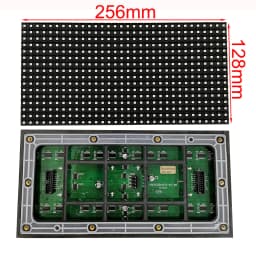 Special sale P8 SMD outdoor LED module HUB75 interface 1/4 scan current