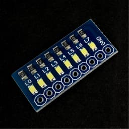 8-bit Port Test Lamp Indicator Red/Green/Blue/Pink/Purple/Yellow 11 Kinds of Color For STM32 STC 51 AVR PIC Arduino Easy to Use