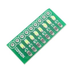 8-bit Port Test Lamp Indicator Red/Green/Blue/Pink/Purple/Yellow 11 Kinds of Color For STM32 STC 51 AVR PIC Arduino Easy to Use