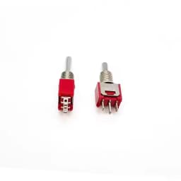 10PCS 5MM Mini Toggle Switch SMTS-102, SMTS-103, 3-Pin 2-Position Joystick Switch, 3-Pin 3-Position, Long and Short Handle
