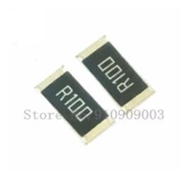 50PCS-1000PCS 2512 SMD Resistor 1W 1% R100 0.1R 0.1 ohm 2512 SMD 1% 2W 0.033R R033 33mR