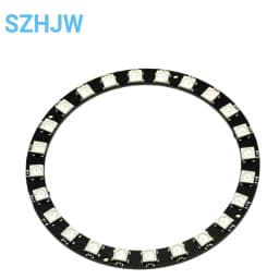 1-20PCS WS2812B 5050 RGB LED Ring Board 24-Bit Full Color 4-7V for Arduino for ESP32 NeoPixel