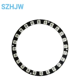 1-20PCS WS2812B 5050 RGB LED Ring Board 24-Bit Full Color 4-7V for Arduino for ESP32 NeoPixel