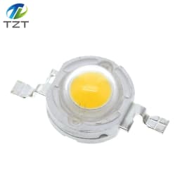 10/100PCS led 1W 100-120LM LED Bulb IC SMD Lamp Light Daylight white High Power 1W LED Lamp bead