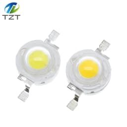 10/100PCS led 1W 100-120LM LED Bulb IC SMD Lamp Light Daylight white High Power 1W LED Lamp bead