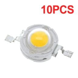 10/100PCS led 1W 100-120LM LED Bulb IC SMD Lamp Light Daylight white High Power 1W LED Lamp bead