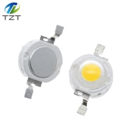 10/100PCS led 1W 100-120LM LED Bulb IC SMD Lamp Light Daylight white High Power 1W LED Lamp bead