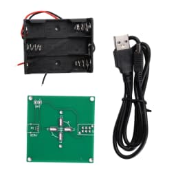 Christmas themed LED 3/7-color flashing Christmas tree DIY kit, electronic welding practice, and assembly of individual parts