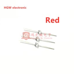 100PCS 1.5MM LED Diode Light White Yellow Red Green Orange Blue Warm white Original Color DIP 95-21QRC F1.5 Red Colloid red