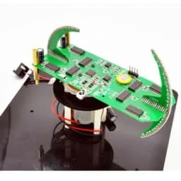 New DIY Spherical Rotating LED Kit POV Soldering Training Kit