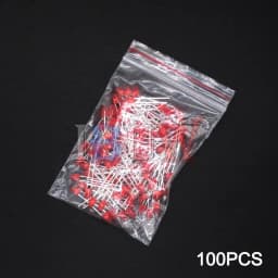 100PCS/lot 3mm LED Diode F3 Assorted Kit ibuw White Green Red Blue Yellow Orange Pink Purple Warm White DIY Light Emitting Diode