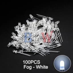 100PCS/lot 3mm LED Diode F3 Assorted Kit ibuw White Green Red Blue Yellow Orange Pink Purple Warm White DIY Light Emitting Diode