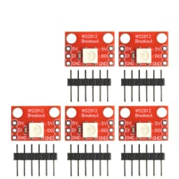1-10pcs WS2812 RGB LED Breakout Module For Arduino Diy Kit