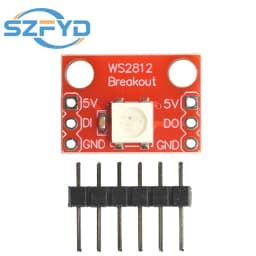 1-10pcs WS2812 RGB LED Breakout Module For Arduino Diy Kit