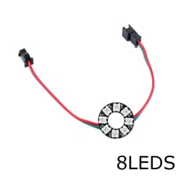 10PCS WS2812B 8 Bits Leds Pixel Ring RGB LED Circle Ring Module Full Color Round DC5V