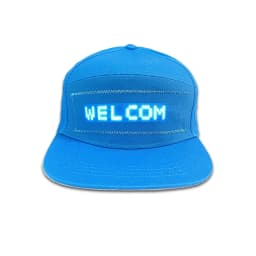 LED Hat Light Up Baseball Cap Flash Glow Hat USB Charging App Programmable LED Message Hats Scrolling LED Display Caps