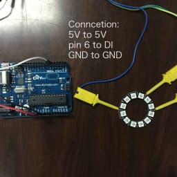 WS2812 RGB LED Ring 7/12/16/24 Bits 5050 RGB LED Ring Lamp Light with Integrated Drivers for Arduino DIY Kit