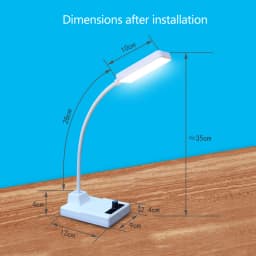 DIY Electronic Kit NE555 LED Dimming Table Lamp Kit PWM Circuit DIY Soldering Assembly 8.5W 5V 2A With Switch Potentiometer