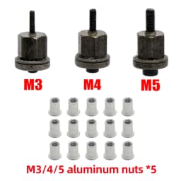 HIFESON Hand Rivet Nut Tool Head Manual Riveter Electric Riveting Adapter Simple installation For M3 M4 M5 M6 M8 M10