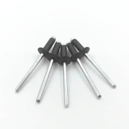 120PCS/box M2.4 M3 M3.2 M4 black pull nail open aluminum core rivet decoration nail pull rivet