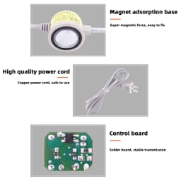 LED30 LED bead sewing machine lighting work light, strong magnetic base, long hose can easily change the lighting position