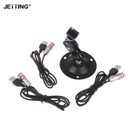 12mm Adjustable Focus Red Diode Industrial Laser Module Positioning Copper Head With USB Line 650nm Dot Line Cross