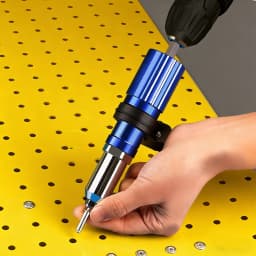 2.4-4.8mm Electric Rivet Gun Adapter High Efficiency Cordless Home Riveting Nut Machine Tool For Electric Drill