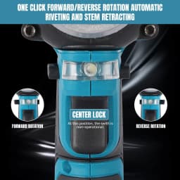 588Nm Brushless Electric Rivet Gun 2.4-5.0mm Rivet Nut Gun Drill Insert Automatic Riveting Tool For Makita 21V Battery