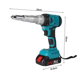 588Nm Brushless Electric Rivet Gun 2.4-5.0mm Rivet Nut Gun Drill Insert Automatic Riveting Tool For Makita 21V Battery