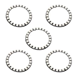 WS2812B 5050 RGB LED Ring 7 / 8 / 12 / 16 / 24 / 60 Bits Lamp Light with Integrated Drivers WS2812 for Arduino Raspberry Pi