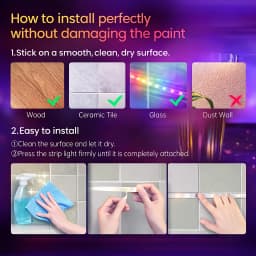 RGB LED Strip Lights USB 5V Flexible Diode Ribbon Bluetooth APP Music Sync for TV Backlight Party Home Decor Lighting