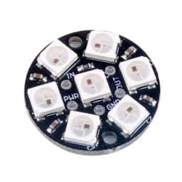 WS2812B 5050 RGB LED Ring 7 / 8 / 12 / 16 / 24 / 60 Bits Lamp Light with Integrated Drivers WS2812 for Arduino Raspberry Pi