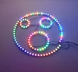 WS2812B 5050 RGB LED Ring 7 / 8 / 12 / 16 / 24 / 60 Bits Lamp Light with Integrated Drivers WS2812 for Arduino Raspberry Pi