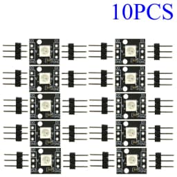 1-10pcs Electronic building block one RBG 1Bit low power long life WS2812B serial 5050 full color LED module
