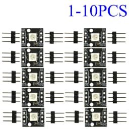 1-10pcs Electronic building block one RBG 1Bit low power long life WS2812B serial 5050 full color LED module