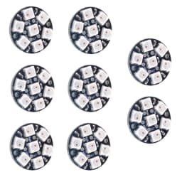 7/12/16/24/60 Bits WS2812B 5050 RGB LED Ring Programmable Lamp Light Arduino/Raspberry Pi Compatible 1/4/8 PCS Optional
