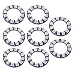 7/12/16/24/60 Bits WS2812B 5050 RGB LED Ring Programmable Lamp Light Arduino/Raspberry Pi Compatible 1/4/8 PCS Optional