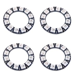 7/12/16/24/60 Bits WS2812B 5050 RGB LED Ring Programmable Lamp Light Arduino/Raspberry Pi Compatible 1/4/8 PCS Optional