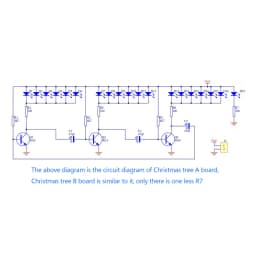 3D Colorful Christmas Tree Production Kit DIY Electronic Kit LED Running Light Flashing Electronic Component Fun Suite Soldering