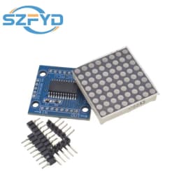 MAX7219 Dot Matrix Module Control Module Microcontroller Control Driver DIY KIT MCU LED Module Display Module