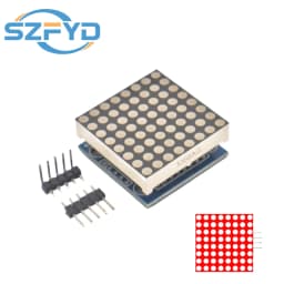 MAX7219 Dot Matrix Module Control Module Microcontroller Control Driver DIY KIT MCU LED Module Display Module
