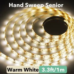 LED Light Strip 2835 Flexible Lighting USB Touch Switch Dimmable Flexible Warm/White Closet LED Strip For Mirror Stair Lighting