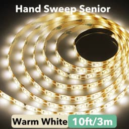 LED Light Strip 2835 Flexible Lighting USB Touch Switch Dimmable Flexible Warm/White Closet LED Strip For Mirror Stair Lighting