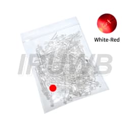 100PCS 3mm LED Diode F3 Assorted Kit DIY Light Emitting Diode White Green Red Blue Yellow Orange Pink Purple Warm White
